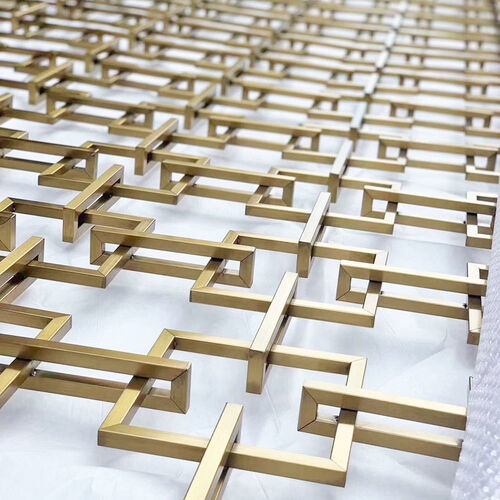 কোম্পানির সর্বশেষ সমাধান হোটেল প্রকল্প স্টেইনলেস স্টীল কাস্টম স্ক্রিন বিলাসিতা এবং কার্যকারিতা এর নিখুঁত সমন্বয় উন্নত