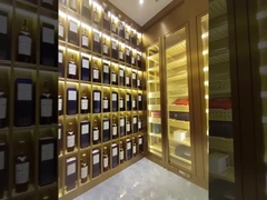 গুয়াংডং ডিসপ্লে গ্লাস এবং 304 স্টেইনলেস স্টীল ওয়াইন ক্যাবিনেট