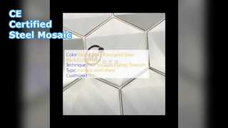 স্টেইনলেস স্টীল মোজাইক রপ্তানি গুণমান CE প্রত্যয়িত