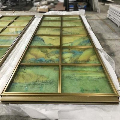 ভালো দাম হেয়ারলাইন এইচএল স্টেইনলেস স্টীল গ্লাস পার্টিশন 120*300 সেমি আলংকারিক শীট মেটাল প্যানেল অনলাইন