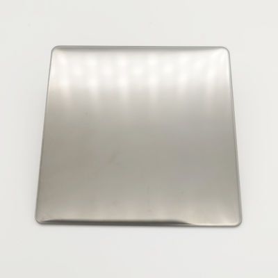 ভালো দাম হোটেল KTV অভ্যন্তরীণ সজ্জার জন্য 8K ধূসর রঙের স্টেইনলেস স্টীল শীট অনলাইন