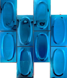 ভালো দাম থ্রি ডাইমেনশনাল সার্কুলার স্টেইনলেস স্টীল মোজাইক টাইলস রেস্তোরাঁর ব্যাকগ্রাউন্ড ওয়াল অনলাইন