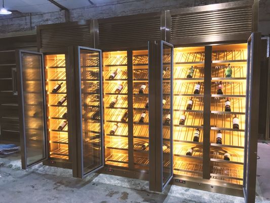 ভালো দাম রঙিন স্টেইনলেস স্টীল ওয়াইন ক্যাবিনেটের ব্যক্তিগত কাস্টমাইজড সাইজ ডিজাইন অনলাইন