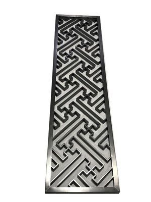 ভালো দাম আধুনিক হোল মেটাল স্টেইনলেস স্টীল স্ক্রিন পার্টিশন রুম বিভাজক 600mm প্রস্থ অনলাইন