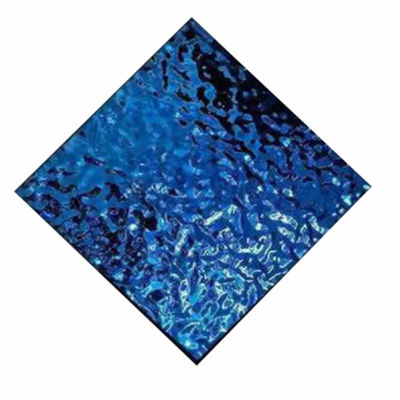 ভালো দাম 304 রঙের আয়না জল তরঙ্গ স্টেইনলেস স্টীল উৎপাদন সময় দ্রুত অনলাইন