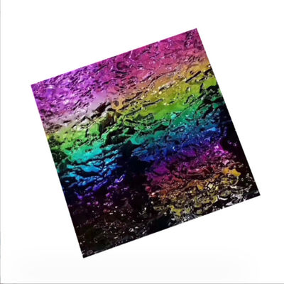 ভালো দাম SUS 201 304 316 AFP কোল্ড রোলড 4 * 8 ফুট রঙিন 8K মিরর ওয়াটার রিপল স্টেইনলেস স্টিল ছাদ প্যানেলের জন্য এমবসড শীট অনলাইন