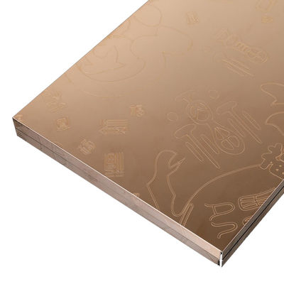 ভালো দাম প্রাচীন রঙ সোনার কালো ব্রাস আংশিক ব্রাশ চুলের লাইন ইটিং স্টেইনলেস স্টীল শীট লিফট অভ্যন্তর প্রসাধন জন্য অনলাইন