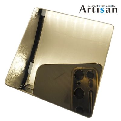 ভালো দাম শ্যাম্পেন গোল্ড 201j1j2 রঙিন স্টেইনলেস স্টীল শীট আয়না সমাপ্ত ইনক্স শীট পিভিডি লেপ লিফট জন্য অনলাইন