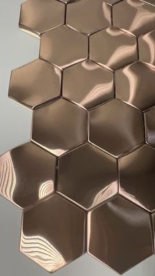 ভালো দাম অভ্যন্তরীণ রুম ডিভাইডার 8k আয়না স্টেইনলেস স্টীল শীট বেধ 1 মিমি গোলাপী স্বর্ণ অনলাইন