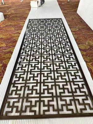 ভালো দাম কাস্টমাইজযোগ্য মেঝে থেকে সিলিং রুম বিভাজক মিডিল লিভিং মেটাল রুম বিভাজক স্টেইনলেস স্টীল স্ক্রিন & রুম বিভাজক অনলাইন