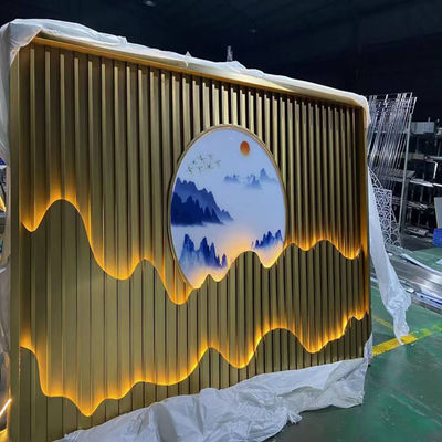 ভালো দাম চীনা স্টাইলের স্টেইনলেস স্টীল মেটাল স্ক্রিন অনলাইন