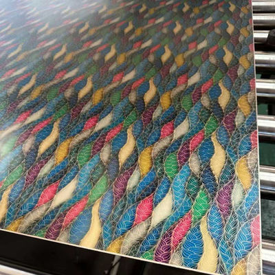 ভালো দাম নতুন নকশা রঙিন প্রকৌশল প্রকল্প প্রসাধন স্টেইনলেস স্টীল প্রাচীন সমাপ্তি প্যানেল স্টেইনলেস স্টীল distressed শীট অনলাইন