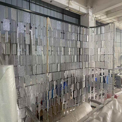 ভালো দাম রঙিন লেপযুক্ত স্টেইনলেস স্টীল সজ্জা পর্দা অনলাইন