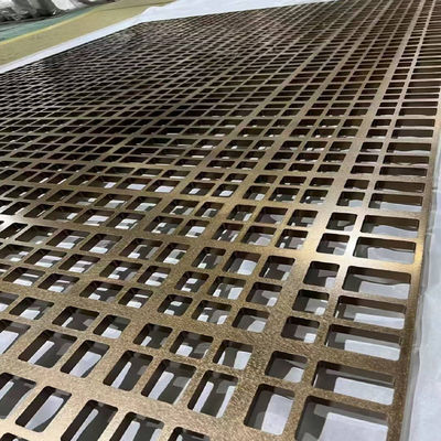 ভালো দাম কাস্টম রঙিন স্টেইনলেস স্টীল স্ক্রিন পার্টিশন অনলাইন