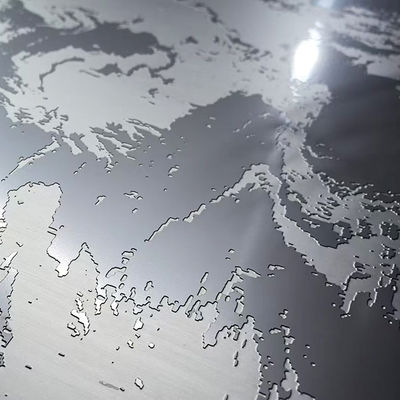 ভালো দাম 2438mm 3048mm 3000mm 4000mm 304 বিভিন্ন প্যাটার্ন গভীরতা ইটচিং স্টেইনলেস স্টীল প্লেট অনলাইন