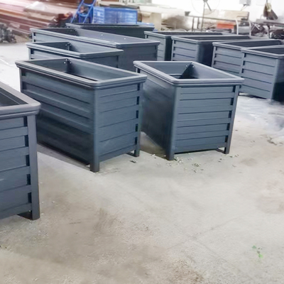 OEM ODM Indoor Outdoor Modern Black Metal Planter Garden Plant Flower Pots & Planters Home Decorative Planter