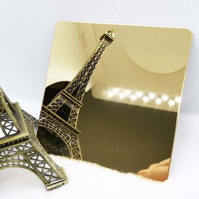 ভালো দাম অ্যান্টি ফিঙ্গারপ্রিন্ট 304 মিরর ফিনিশ স্টেইনলেস স্টিল শীট ব্রাস প্লেটেড শিট মেটাল 8k অনলাইন