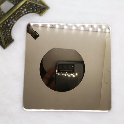 ভালো দাম BV GB TUV শ্যাম্পেন গোল্ড স্টেইনলেস স্টিল শীট 304 মিরর অ্যান্টি ফিঙ্গারপ্রিন্ট অনলাইন