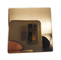 রঙিন স্টেইনলেস স্টিল শীট 8K রোজ গোল্ড কালার অভ্যন্তরীণ সাজসজ্জার জন্য অ্যান্টি-ফিঙ্গারপ্রিন্ট লেপ
