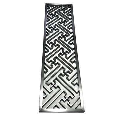 ভালো দাম ব্ল্যাক রোজ গোল্ড ব্রোঞ্জ এন্টিক হেয়ারলাইন ব্রাশড মিরর আর্ট প্যাটার্ন স্টেইনলেস স্টীল স্ক্রীন পার্টিশন রুম ডিভাইডার প্যানেল অনলাইন