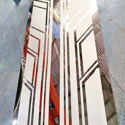 ভালো দাম লিফটের জন্য অ্যাসিড এচিং সোনার রঙের স্টেইনলেস স্টীল শীট অনলাইন