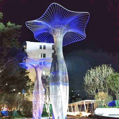 ভালো দাম 316l মেটাল মাশরুম গার্ডেন অলঙ্কার ভাস্কর্য অ্যান্টিরাস্ট স্থায়িত্ব অনলাইন