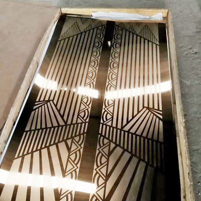 ভালো দাম সিলভার মিরর রঙ 304 স্টেইনলেস স্টীল লিফট জন্য ইট প্যানেল অনলাইন