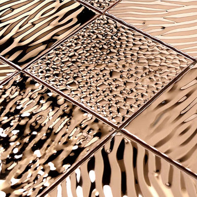 ভালো দাম কবজ ক্রস স্টেইনলেস স্টীল মোজাইক নুড়ি টাইল বাড়ির প্রসাধন অনলাইন