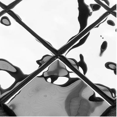 ভালো দাম ব্যাকস্প্ল্যাশ স্ক্র্যাচিং প্রতিরোধের জন্য স্টেইনলেস স্টীল মেটাল মোজাইক টাইলস অনলাইন