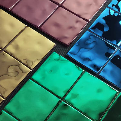 ভালো দাম 430 304 স্টেইনলেস স্টীল টাইল রান্নাঘর আঠালো জন্য মোজাইক ওয়াল স্টিকার অনলাইন