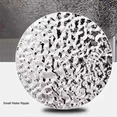 ভালো দাম 304 20MM THK আয়না ওয়েভ জল ঢেউ 4000mm স্টেইনলেস স্টীল শীট মধুচক্র সহ অনলাইন