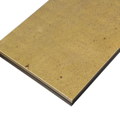 ভালো দাম 316L ভিনটেজ লেপ অ্যান্টিক ওল্ড পেইন্টিং গোল্ড রঙের স্টেইনলেস স্টীল শীট লিফট গাড়ির জন্য অনলাইন