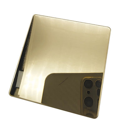 ভালো দাম অভ্যন্তরীণ সজ্জা201 204 316 সজ্জা উপকরণ শ্যাম্পেন স্বর্ণ প্রলেপ আয়না 8k স্টেইনলেস স্টীল শীট অনলাইন