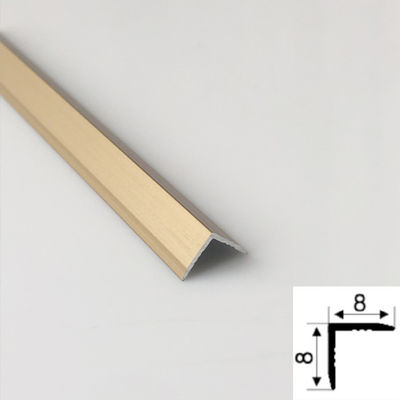 ভালো দাম 304 কাস্টমাইজড ভি-আকৃতির সোনার রঙের চুলের লাইন ব্রাশ করা স্টেইনলেস স্টিল ট্রিম 201 স্টেইনলেস স্টিল টাইল এজ ট্রিম দেয়ালের জন্য অনলাইন