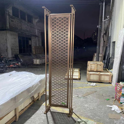 ভালো দাম কাস্টম সজ্জা স্টেইনলেস স্টীল স্ক্রিন প্যানেল বহিরঙ্গন অভ্যন্তর বাগান হোটেল হোম প্যানেল স্ক্রিন লেজার কাটা ধাতু বিভাজক প্যানেল অনলাইন