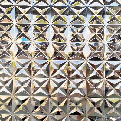 ভালো দাম ছাঁচযুক্ত জল ঢেউয়ের স্বর্ণ স্টেইনলেস স্টীল শীট সজ্জা দেয়াল সিলিং হোটেল অনলাইন