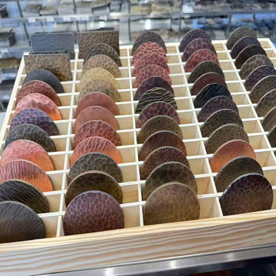 ভালো দাম আর্ট ডিজাইনের জন্য হস্তনির্মিত হ্যামার প্যাটার্ন স্টেইনলেস স্টীল শীট অনলাইন