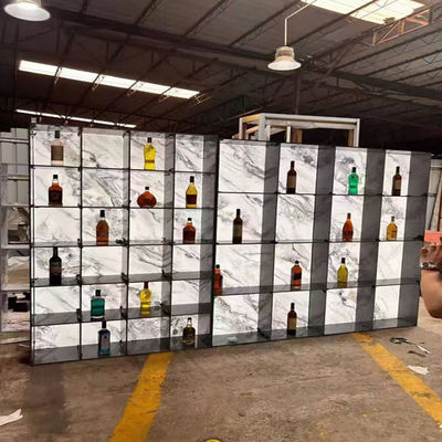 ভালো দাম Sus304 201 316 হাই-এন্ড কাস্টমাইজেশন ওয়াইন ক্যাবিনেট ডিসপ্লে এলইডি সহ বিশেষ স্টোর অনলাইন