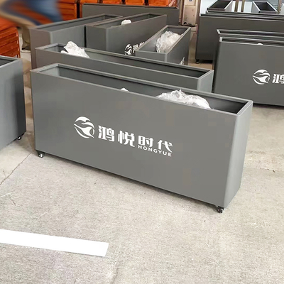 OEM ODM Indoor Outdoor Modern Black Metal Planter Garden Plant Flower Pots & Planters Home Decorative Planter