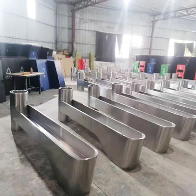 Commerical Outdoor Garden Furniture Metal Public Park Steel Plant Pots Outside Urban Street Flower Pots