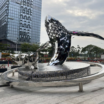 ভালো দাম আর্ট ডিজাইন 304 চীন স্টেইনলেস স্টীল আউটডোর জন্য ভাস্কর্য কারখানা অনলাইন