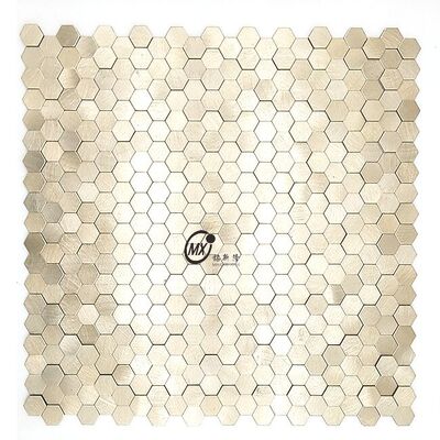 ভালো দাম রপ্তানি MOQ 10 বর্গ মিটার অ্যালুমিনিয়াম সিরামিক 201 304 মেটাল মোজাইক হোম ক্লাব কেটিভি বার ওয়াল ডেকোরেশন অনলাইন