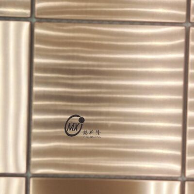 ভালো দাম ম্যাট ব্ল্যাক স্টেইনলেস স্টীল মোজাইক টাইলস ফায়ারপ্রুফ বাণিজ্যিক প্রকল্প ওয়াল প্যানেল কারখানা সরাসরি সরবরাহ অনলাইন