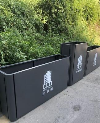 ভালো দাম প্রিমিয়াম কাস্টমাইজযোগ্য স্টেইনলেস স্টীল আউটডোর প্ল্যান্টার বক্স ড্রেনেশন গর্ত সঙ্গে অনলাইন