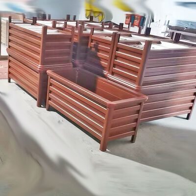 ভালো দাম সর্বোত্তম সূর্যের আলোর জন্য কাস্টম স্টেইনলেস স্টিল ঘূর্ণায়মান প্ল্যান্টার বক্স অনলাইন