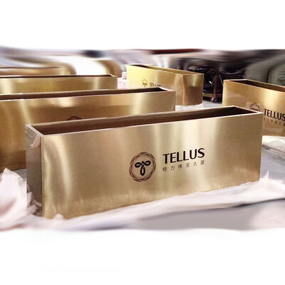 ভালো দাম শহুরে ল্যান্ডস্কেপ স্টেইনলেস স্টীল ট্রি প্ল্যান্টার অনলাইন