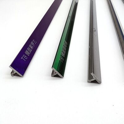 Foshan কারখানা 304 স্টেইনলেস স্টীল টি ট্রিম কাস্টম আকার ব্রাশ গোল্ড টি আকৃতির সজ্জা স্ট্রিপ দেওয়াল টাইল আসবাবপত্র জন্য