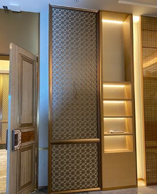 ভালো দাম Romantic Style Stainless Steel Room Divider for Hotel Lobby অনলাইন