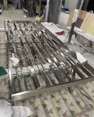 ভালো দাম কালো সমাপ্তি সহ স্টেইনলেস স্টীল রুম ডিভাইডার অনলাইন