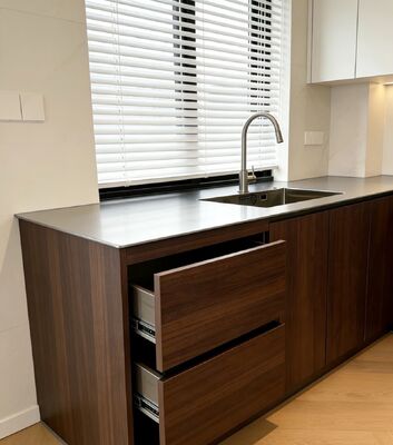 ভালো দাম ৩০-ইঞ্চি ড্রপ-ইন ওয়ার্কস্টেশন সিঙ্ক, স্ক্র্যাচ-প্রুফ স্টেইনলেস স্টিল, ১৬-গেজ অনলাইন